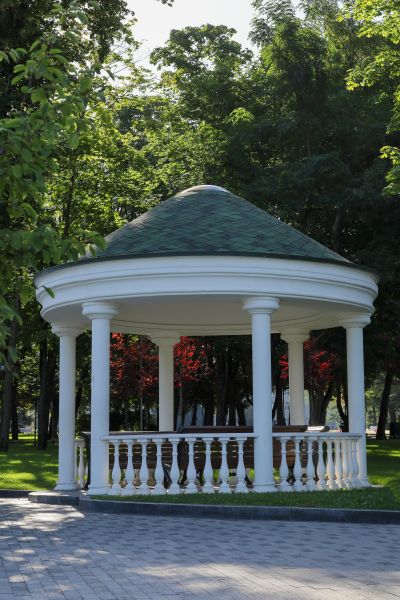 Oval Gazebo Installation Service