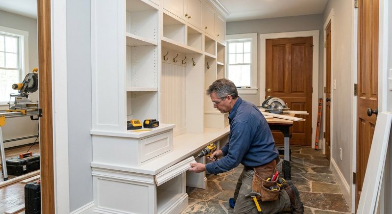 Custom Shelving Installation in Woodbridge, VA
